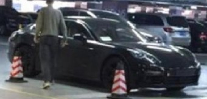 В Китае был замечен Porsche Panamera 2017