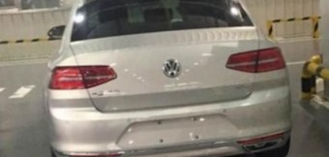 В Китае заснят седан Volkswagen Magotan