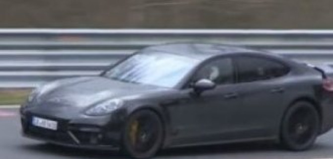 Porsche тестирует новый Panamera Turbo