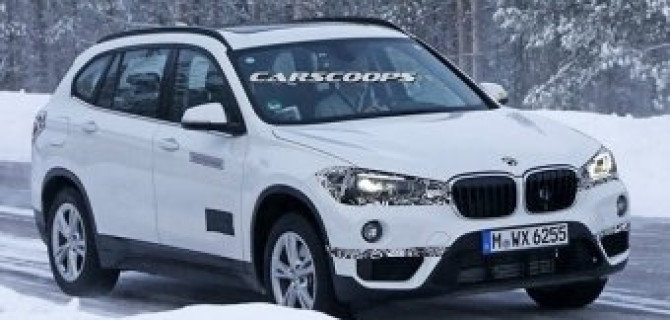 Гибридный BMW X1 проходит тесты