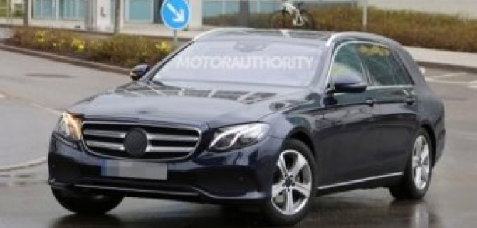 Mercedes E-Class универсал готовится к премьере