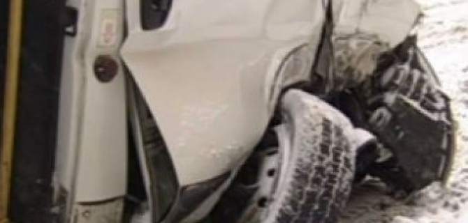 Десять человек пострадали в ДТП с микроавтобусом в Красноярском крае