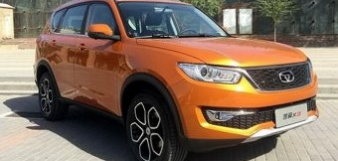 В Сеть выложили фото кроссовера Chery Cowin X3