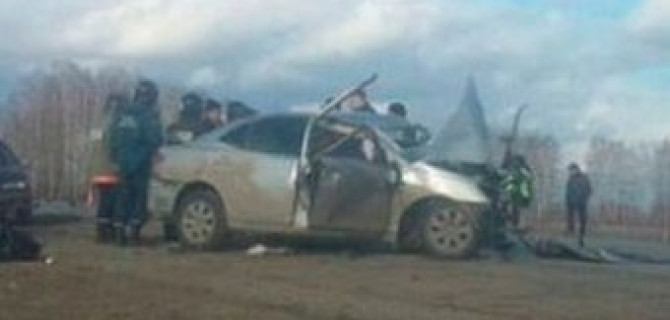 В аварии с тремя машинами под Новосибирском погибли четверо