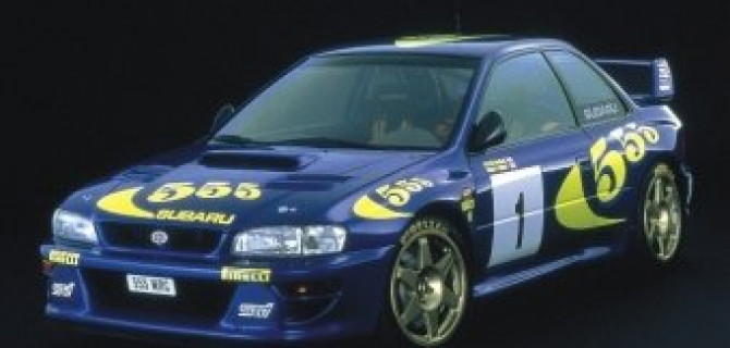 Гоночный автомобиль Subaru Impreza WRC выставлен на продажу в Германии 