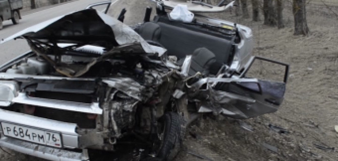 В Ярославском районе в ДТП пострадала женщина-водитель