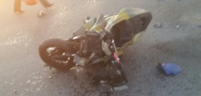 В Невском районе сбили скутериста