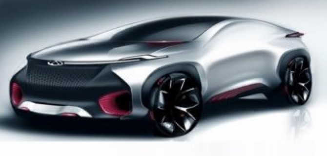 Chery покажут концепт купе FV2030 в Пекине