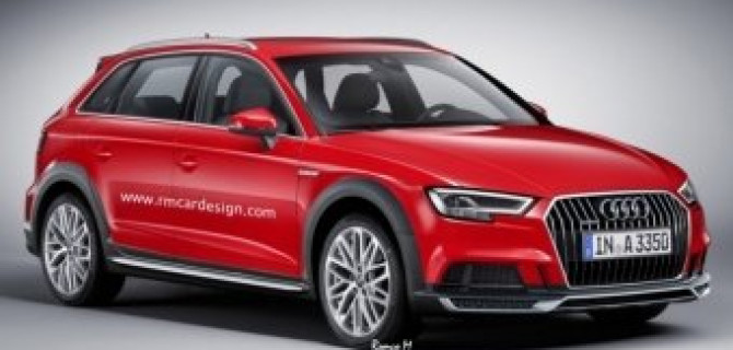 В Сети появился рендер Audi A3 Allroad Quattro