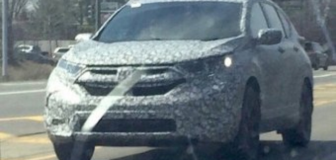 Новое поколение кроссовера Honda CR-V замечено на тестах