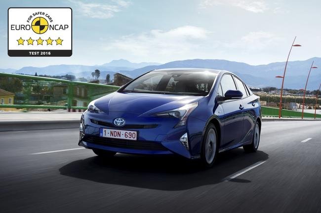 Новый Toyota Prius получил высший рейтинг безопасности Euro NCAP Новый Toyota Prius получил высший рейтинг безопасности Euro NCAP