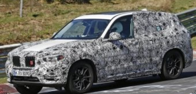 Новое поколение кроссовера BMW X3 замечено на Нюрбургринге