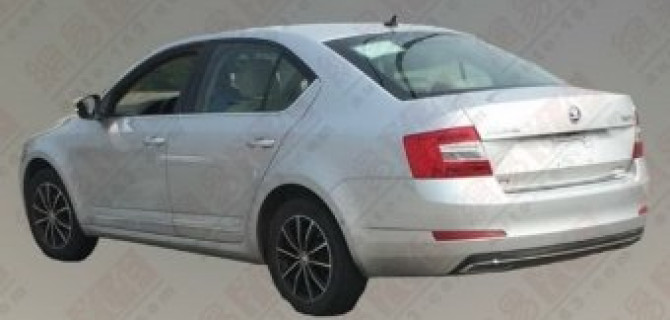 В Китае тестируют обновленную Skoda Octavia