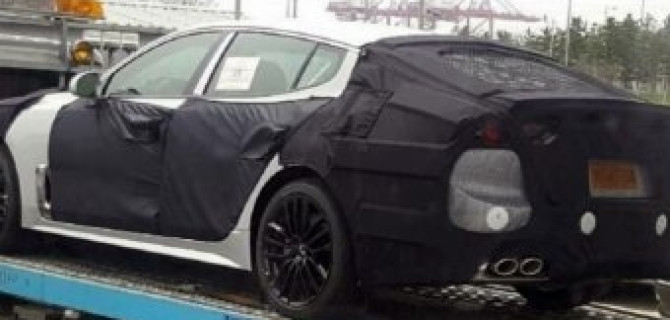 В Сеть выложили первые фото нового серийного спорткара Kia GT