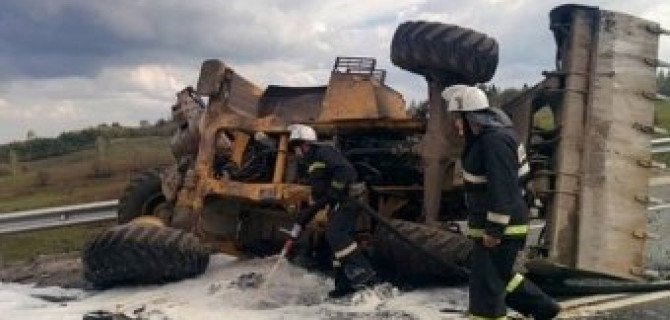 В ДТП под Брянском погиб тракторист