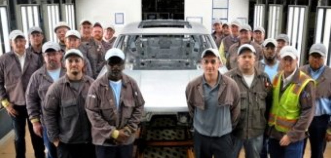 Volkswagen показали первый кузов нового серийного среднеразмерного SUV