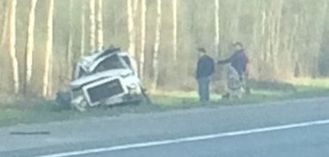 В ДТП на Московском шоссе водитель получил тяжелые травмы