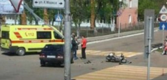 В Башкирии разбился мотоциклист