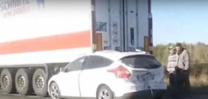 Под Челябинском из-за дыма столкнулись 12 автомобилей