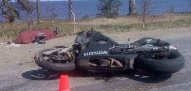 В Лебяжьем разбился мотоциклист