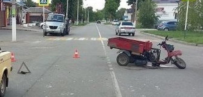 На Кубани погиб водитель мотороллера