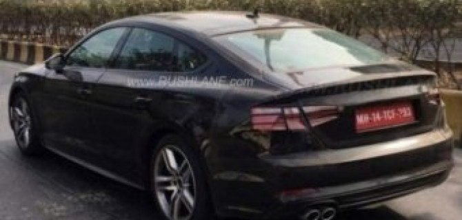 В Индии засняли прототип Audi A5 Sportback
