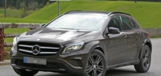 Mercedes-Benz тестирует новый компактный кроссовер