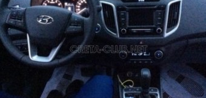 Появились фотографии салона российской версии Hyundai Creta