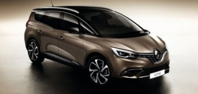 Новый Renault Grand Scenic длиннее обычного Scenic на 240 мм