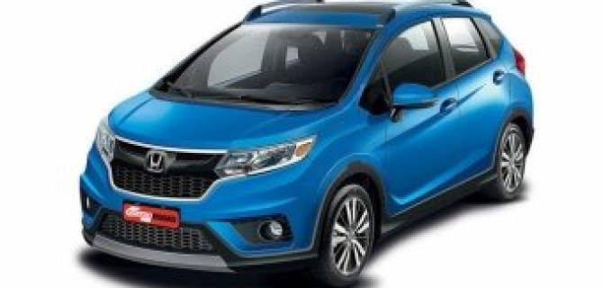 Появился новый рендер Honda WR-V