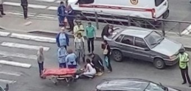 На Софийской улице в Петербурге сбили ребенка