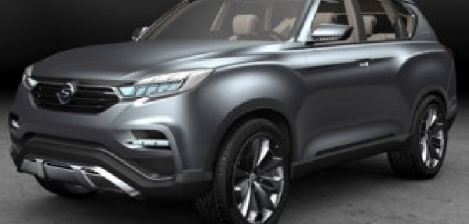 Новое поколение внедорожника SsangYong Rexton появится в 2017 году