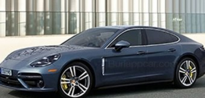 В Сети появилось первое изображение новой Porsche Panamera