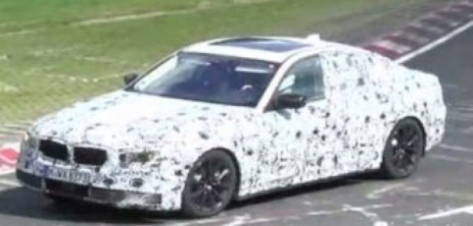 В Сети появилось видео с тестов нового BMW 5-й серии