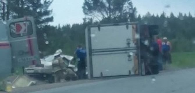 Под Нижними Сергами в ДТП с «Газелью» погиб пассажир легковушки