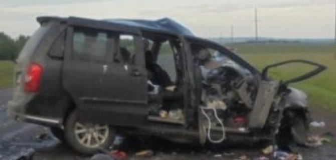 В Оренбургской области в ДТП погибла женщина и двое маленьких детей