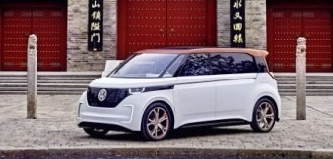 Volkswagen представили перспективный электромобиль Budd-e