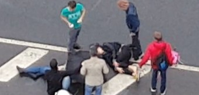 В Москве произошла массовая авария, в которой пострадали пешеходы