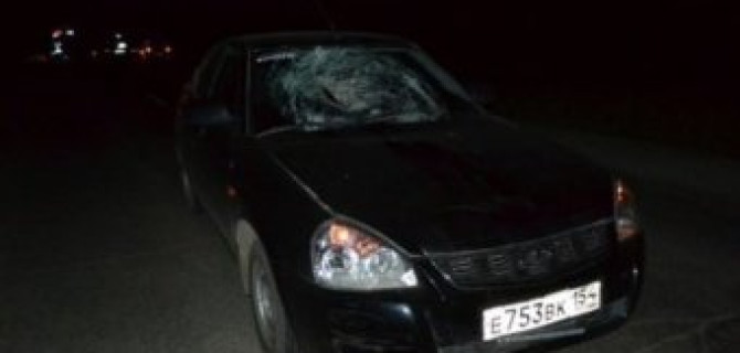 Под Новосибирском Lada Priora насмерть сбила молодого человека