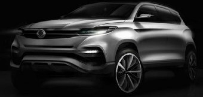 SsangYong показали дизайн нового поколения кроссовера Rexton