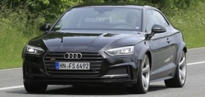 Новый Audi RS5 заснят на тестах