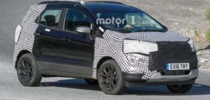 Обновленный Ford EcoSport был заснят на тестах
