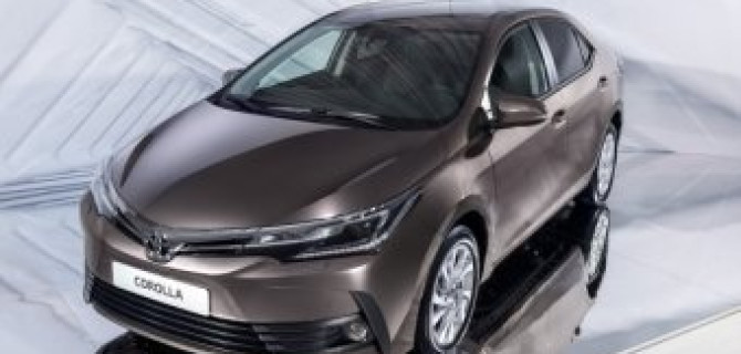 В Москве состоялась премьера новой Toyota Corolla