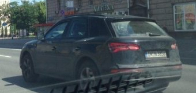 На улицах Москвы тестируют новый Audi Q5
