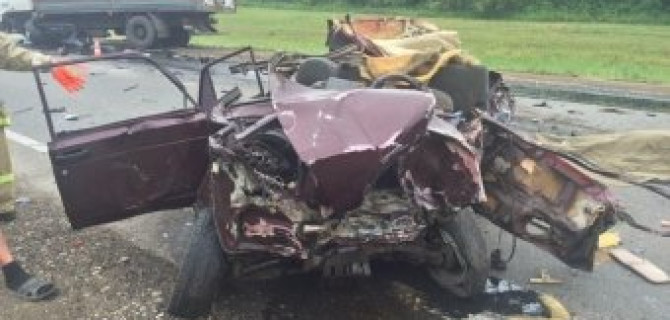 В Кошкинском районе в ДТП погибли двое взрослых и ребенок