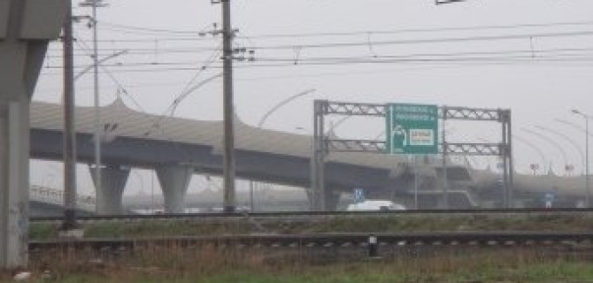 В Петербурге на КАД сломалась система управления движением