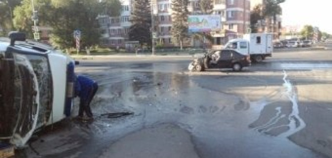 В Самаре в ДТП попала «скорая», везшая тяжело пострадавшего ребенка