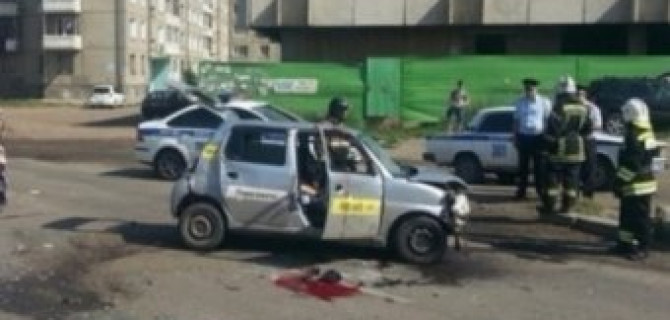 В Ангарске в ДТП погиб водитель такси