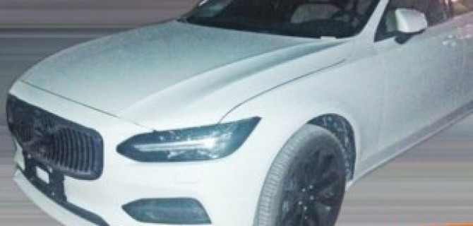 В Сеть выложили снимки удлиненной версии флагманского Volvo S90L