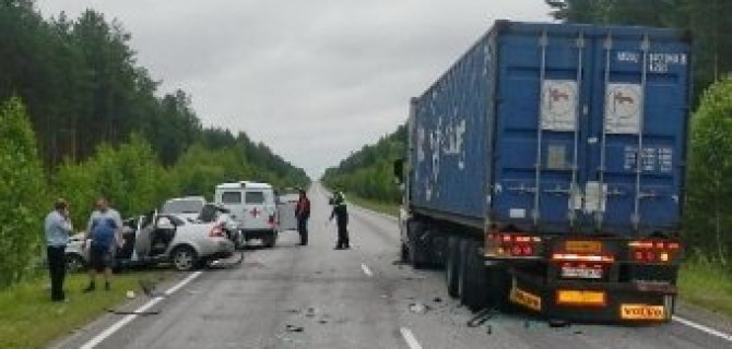 В Шарьинском районе в ДТП погибли два человека